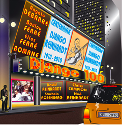 Django 100 (Romane, Boulou et Elios, Angelo) sort un CD le 9 novembre 2009