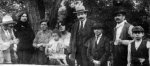 The Reinhardt family, 1920. Negros second from left and Django third from right