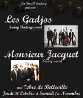 Les Gadjos et Monsieur Jacquet - Zèbre de Belleville - Paris