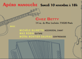 Michèle Buirette, Max Robin, Moïra Montier-Dauriac - Chez Betty - Paris