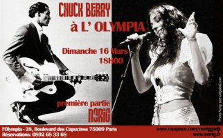 Norig & Chuck Berry - L'Olympia - Paris