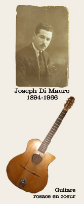 Site consacré aux guitares Di Mauro