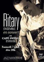 Ritary Gaguenetti en trio - Café Swing - Toulouse